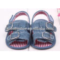 Washed Soft Bottom Denim Shoes Baby Toddler Sandals